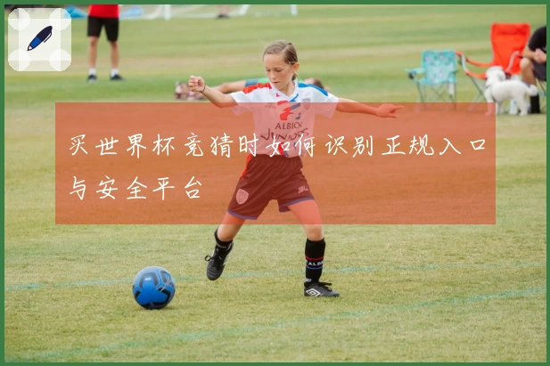 买世界杯竞猜时如何识别正规入口与安全平台