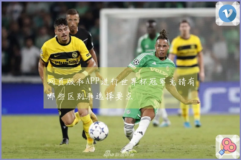 网页版和APP进行世界杯冠军竞猜有哪些区别和选择要点