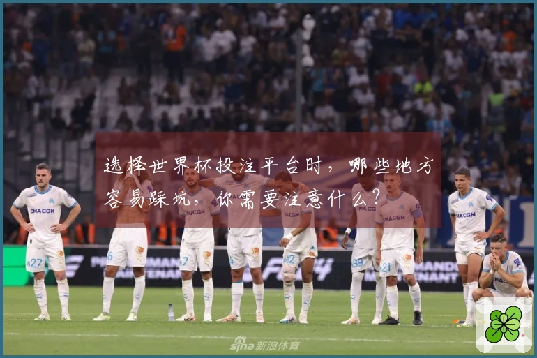 选择世界杯投注平台时，哪些地方容易踩坑，你需要注意什么？