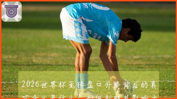 2026世界杯竞猜盘口升降背后的真实含义是什么？如何判断其影响力？