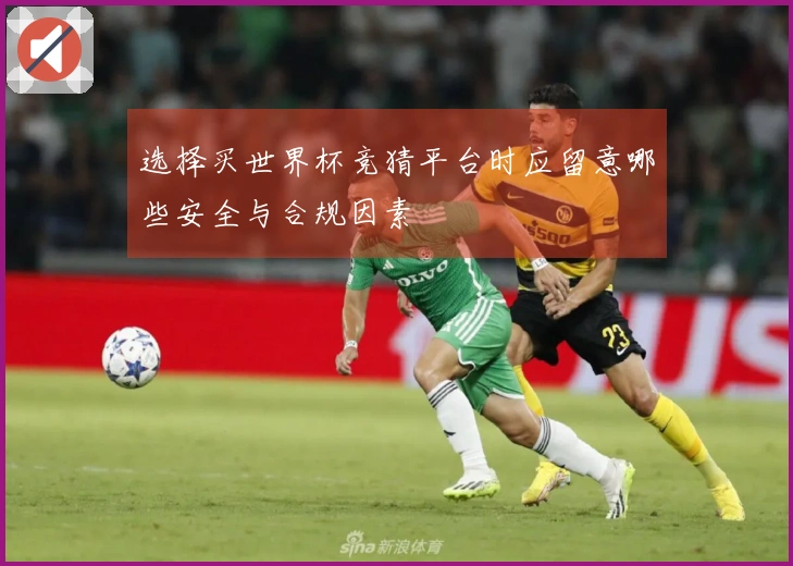 选择买世界杯竞猜平台时应留意哪些安全与合规因素